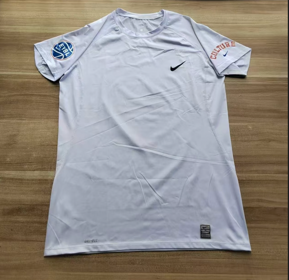 EYBL Culture Compression T-Shirt White