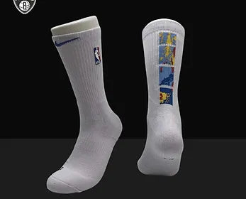 ELITE Mid-Length Socks - Black/White