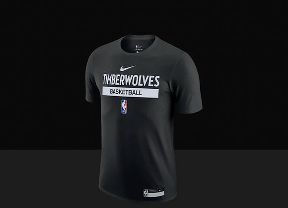 Minnesota Timberwolves On-Court Practice Performance Short Sleeve T-Shirt