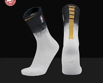 ELITE Mid-Length Socks - Black/White