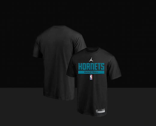 Charlotte Hornets On-Court Practice Performance Short Sleeve T-Shirt