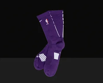 ELITE Mid-Length Socks - Black/White