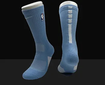 NBA Elite Mid-Length Socks - Black/White