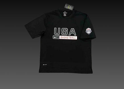 Team USA Warm Up T-Shirt Black