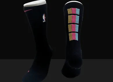 ELITE Mid-Length Socks - Black/White