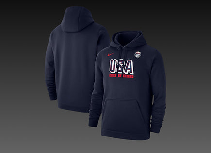 Team USA Pullover Hoodie Navy