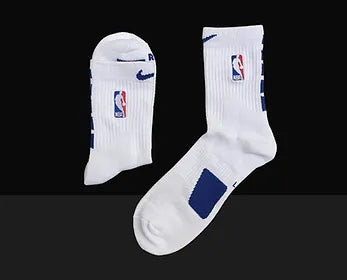 ELITE Grip Crew Socks - White