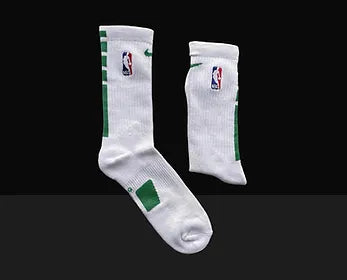 ELITE Crew Socks - White/Green