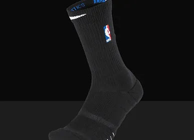 ELITE Mid-Length Socks - Black/White