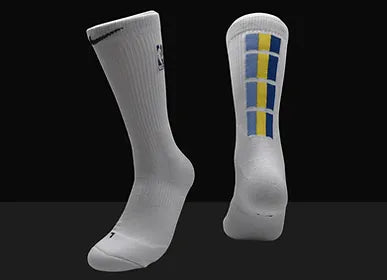 ELITE Mid-Length Socks - Black/White