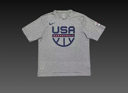 Team USA Warm Up T-Shirt Grey