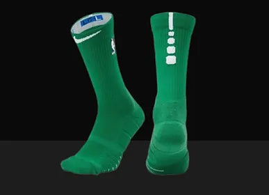 ELITE Mid-Length Socks - Black/White