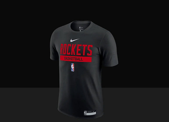 Houston Rockets On-Court Practice Performance Short Sleeve T-Shirt