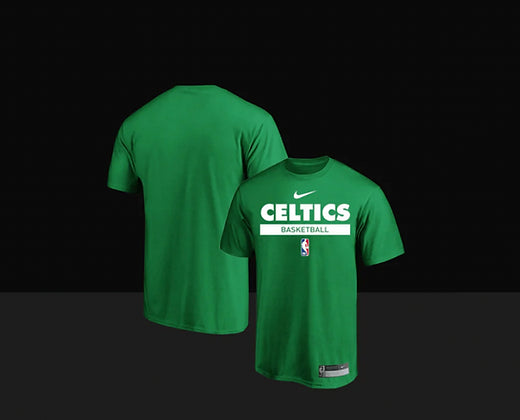 Boston Celtics On-Court Practice Performance Short Sleeve T-Shirt