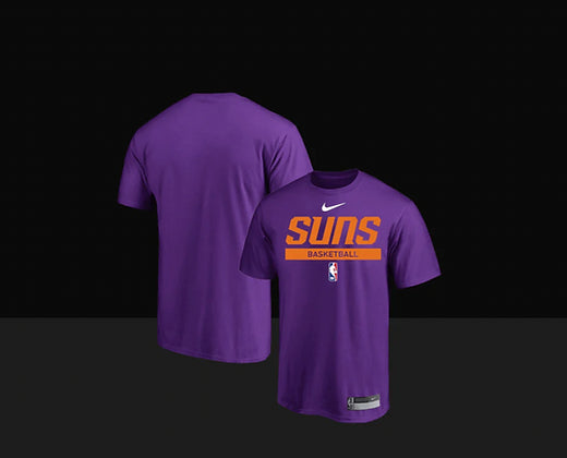 Phoenix Suns On-Court Practice Performance Short Sleeve T-Shirt