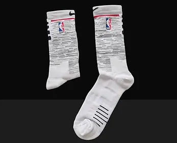 ELITE Mid-Length Socks - Black/White