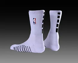 ELITE PRO Grip Crew Socks - White