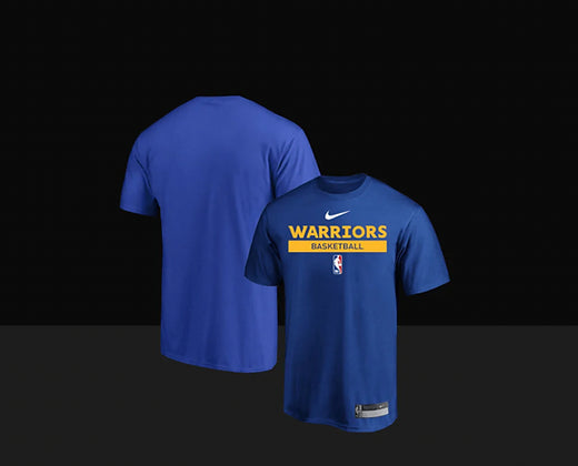 Golden State Warriors On-Court Practice Performance Short Sleeve T-Shirt