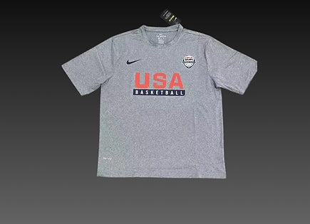 Team USA Warm Up T-Shirt Grey