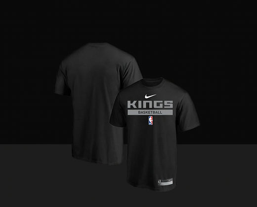 Sacramento Kings On-Court Practice Performance Short Sleeve T-Shirt