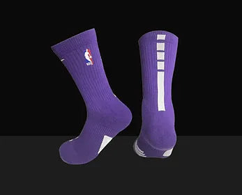 ELITE Mid-Length Socks - Black/White