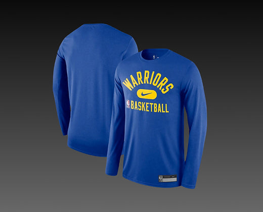 Golden State Warriors On-Court Practice Performance Long Sleeve T-Shirt