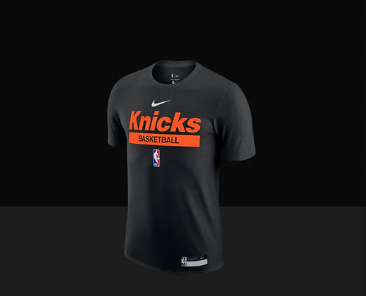 New York Knicks On-Court Practice Performance Short Sleeve T-Shirt