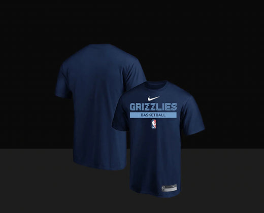 Memphis Grizzlies On-Court Practice Performance Short Sleeve T-Shirt