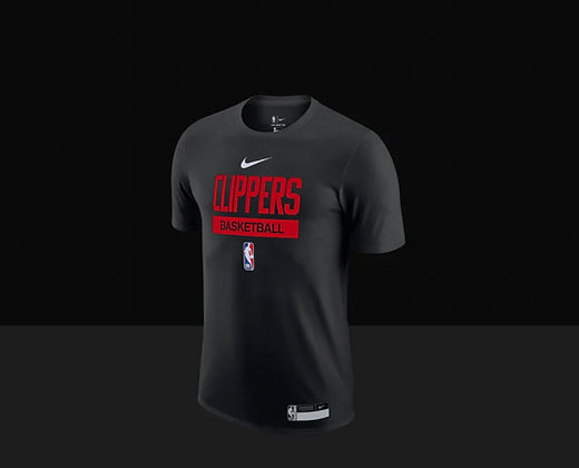 Los Angeles Clippers On-Court Practice Performance Short Sleeve T-Shirt