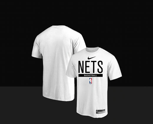 Brooklyn Nets On-Court Practice Performance Short Sleeve T-Shirt