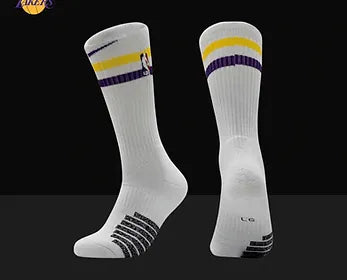 ELITE Mid-Length Socks - Black/White