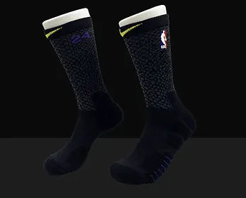 ELITE Mid-Length Socks - Black/White