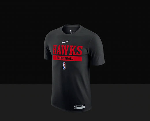 Atlanta Hawks On-Court Practice Performance Short Sleeve T-Shirt