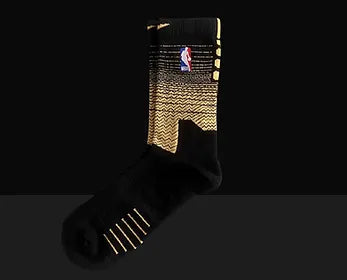 ELITE Mid-Length Socks - Black/White