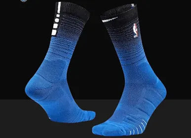 ELITE Mid-Length Socks - Black/White