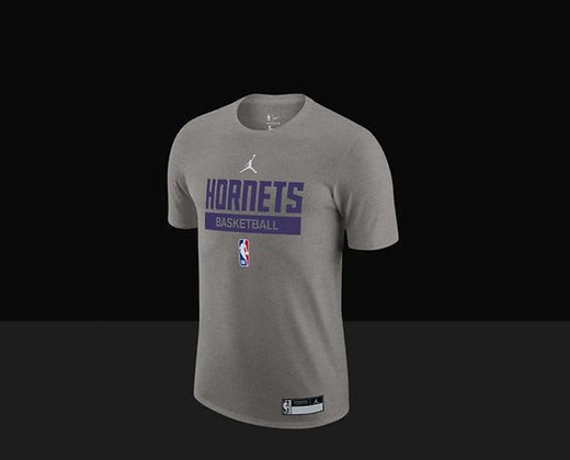 Charlotte Hornets On-Court Practice Performance Short Sleeve T-Shirt