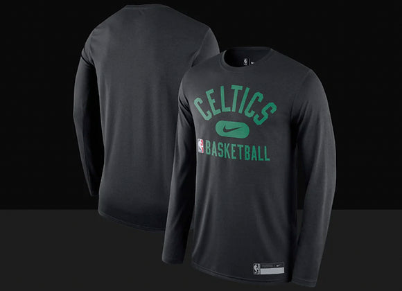 Boston Celtics On-Court Practice Performance Long Sleeve T-Shirt