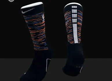 ELITE Mid-Length Socks - Black/White