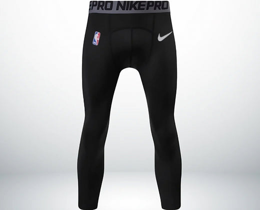 NBA Elite Pro Black Compression Tights