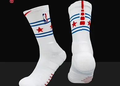 ELITE Mid-Length Socks - Black/White