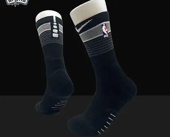 ELITE Mid-Length Socks - Black/White