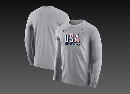 Team USA Grey Long Sleeve