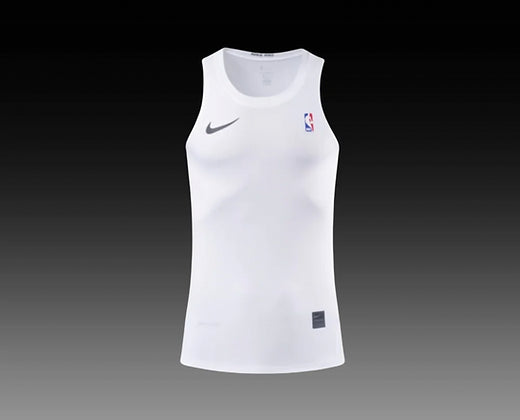 ELITE Pro White Compression Tank Top