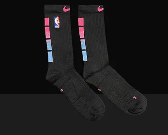 ELITE Mid-Length Socks - Black/White